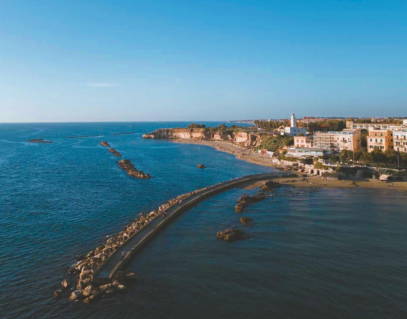 Kesya Seaview Apartment - Attico - 50Mt Dal Mare Anzio Kültér fotó